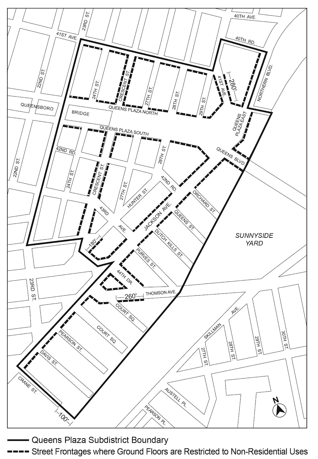 Zoning Resolutions Chapter 7: Special Long Island City Mixed Use District Appendix C.1